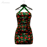 ** Harmonia Candy Cane Anne Choker Dress Maitreya Slink Freya Legacy Perky Reborn