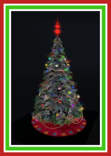 (TLB) Holiday Traditional Tree 