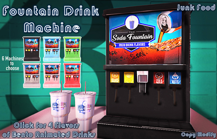 Junk Food - Soda Machine (Gray)