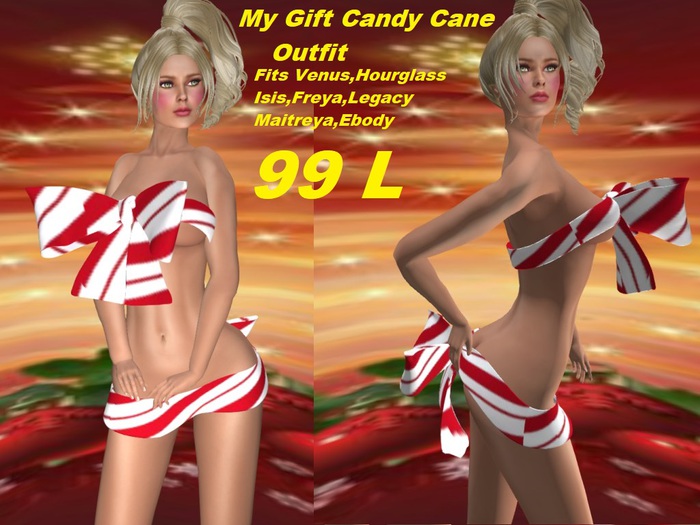 My Gift Candy Cane Outfit
