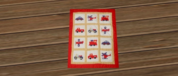 Baby / Childs Rug - Cars,Planes etc.  Design