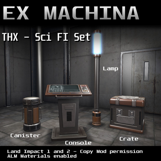 Ex Machina THX Sci Fi set