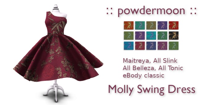 powdermoon - Molly Swing Dress With HUD