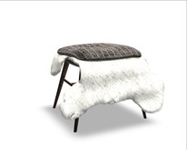 Concept} *07. Tierra. Stool Fur light