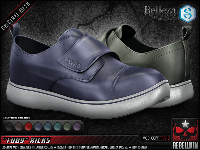 = REBELLION = "TOBY" KICKS - DEMO