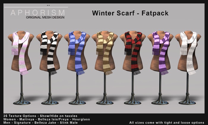 !APHORISM! Winter Scarf Fatpack