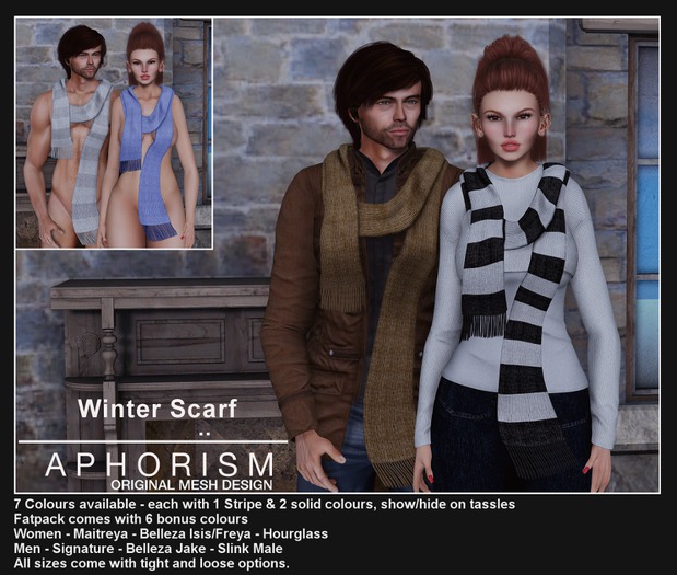 !APHORISM! Winter Scarf DEMO