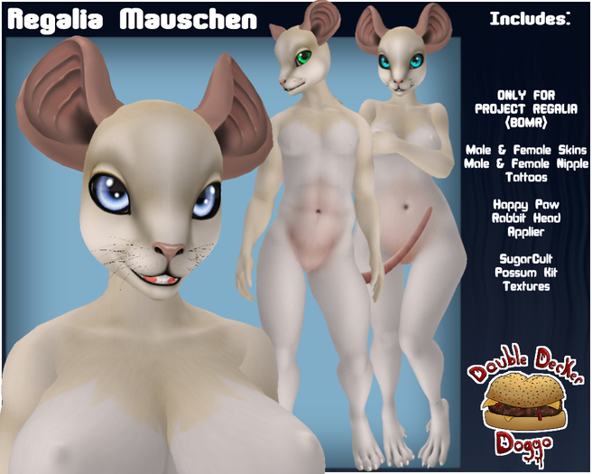 ::DDD:: Regalia Mauschen [Hooded-Blonde]