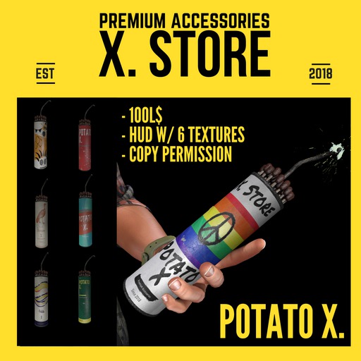 [X. Store] Potato X. (Unpack HUD)