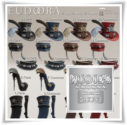 Eudora3D Anabelle Choker Black RARE