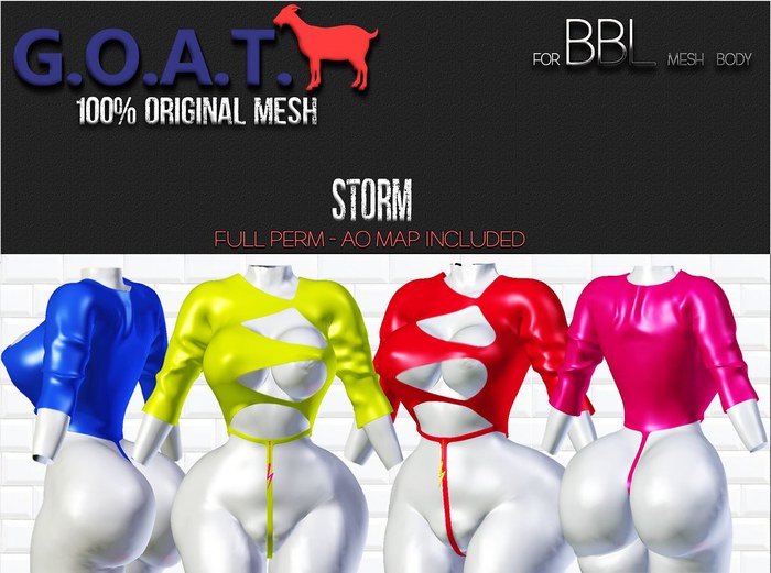 G.O.A.T. BBL STORM FULL PERM