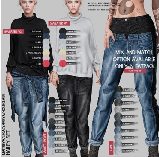 RKKN. Hailey Jeans Black RARE