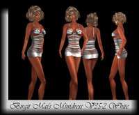 Birgit Mai's Minidress V35-2 White (BOXED)