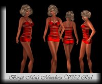 Birgit Mai's Minidress V35-2 Red (BOXED)