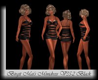 Birgit Mai's Minidress V35-2 Black (BOXED)