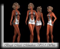 Birgit Mai's Minidress V35-1 White (BOXED)