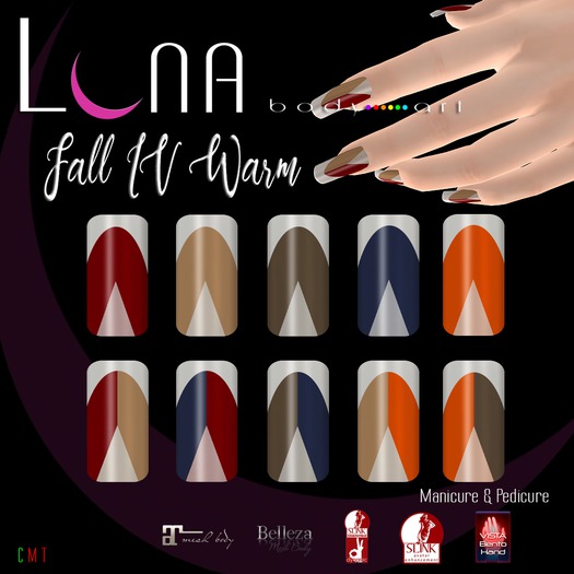 .::LUNA::. Body Art - Fall 4 Warm - Nails