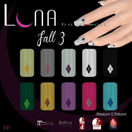 .::LUNA::. Body Art - Fall 3  - Nails