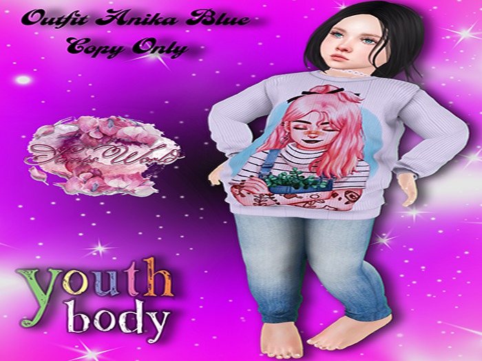 (SW) Outfit Anika Blue YOUTH