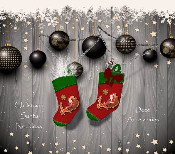 Christmas Santa Neckless Box