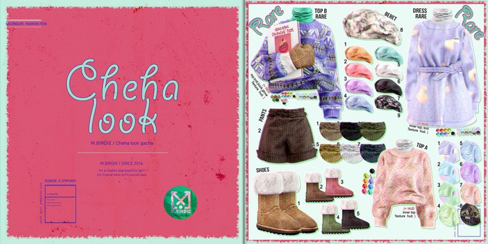 `M.BIRDIE / Cheha look.top3 Maitreya