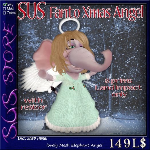 SUS Fanto Xmas Angel (8p) (Box)