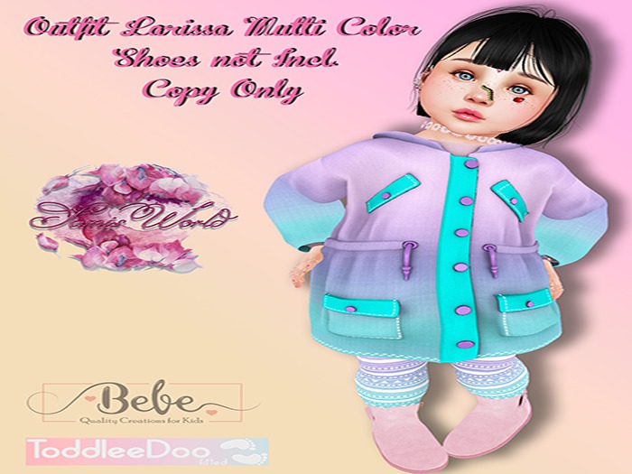 (SW) Outfit Larissa Multicolor TDB/BEBE