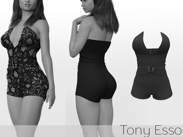 Tony Esso - Rosa Corset Romper (Demo)