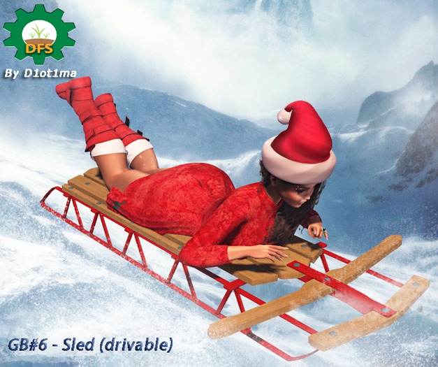 DFS GB#6 - Sled (drivable) Rare