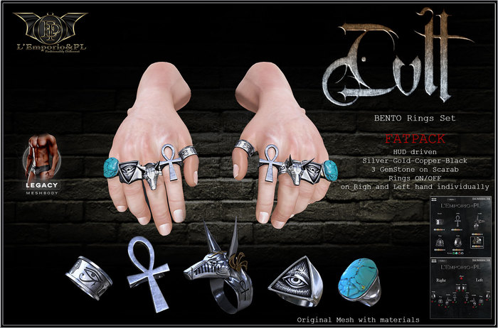 L'Emporio&PL::*Cult*::- Rings Set-Legacy m(1.1)-Compatible-
