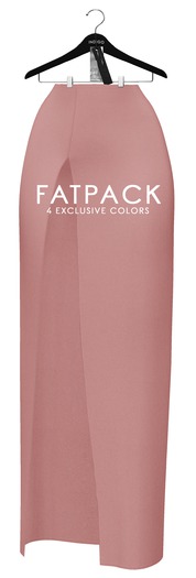 INDIGO - Izabela Slit Skirt In Fatpack