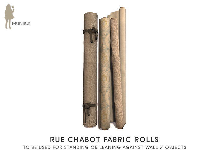 Muniick Rue Chabot Fabric Rolls