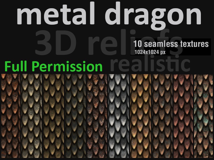 Metal Dragon Pack texture