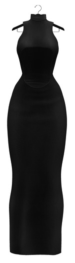 INDIGO - Sel Cut Out Dress In Black