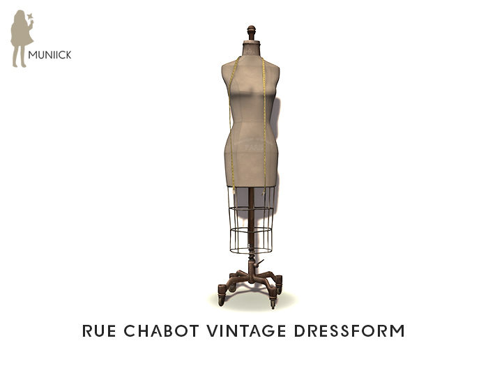 Muniick Rue Chabot Antique Dressform (Add Me)