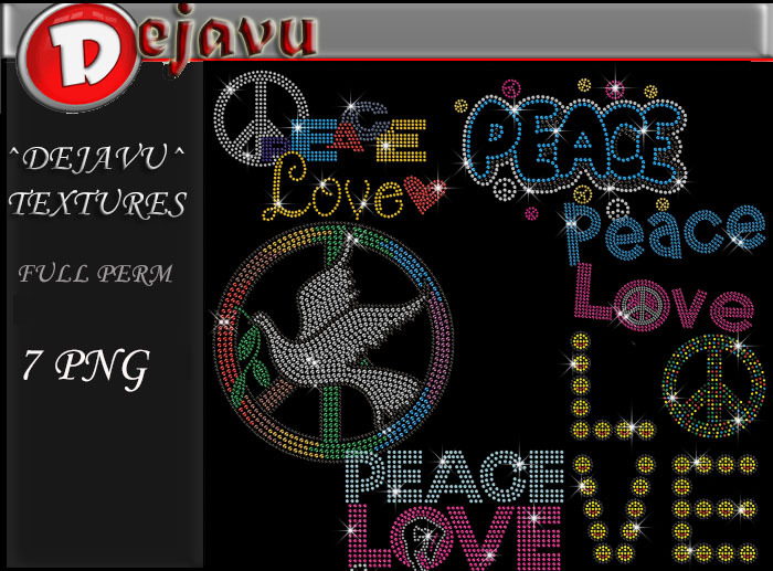^^Dejavu^ Full Perm Rhinestone Peace Png 01