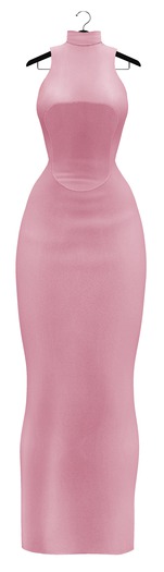 INDIGO - Sel Cut Out Dress In Pink