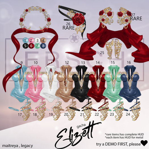 17.ERSCH - Elizett Gacha {Lara} Bodybelts -blue-