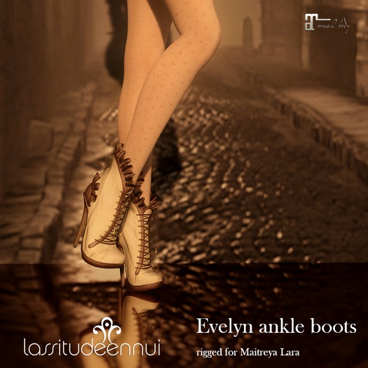 lassitude & ennui Evelyn ankle boots - DEMO