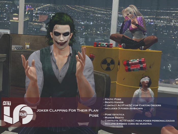 ACT5-437-Joker Clapping For Their Plan BOXED (ADD)