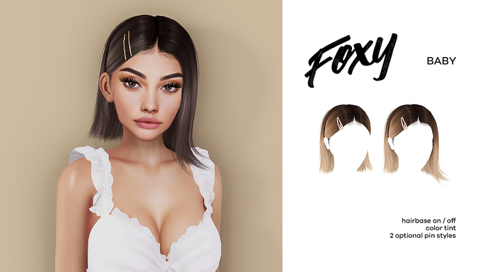 Foxy - Baby Hair (Red)