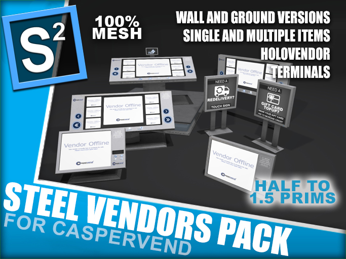 S2 Steel Vendors Pack for CasperVend v1.0 BOXED
