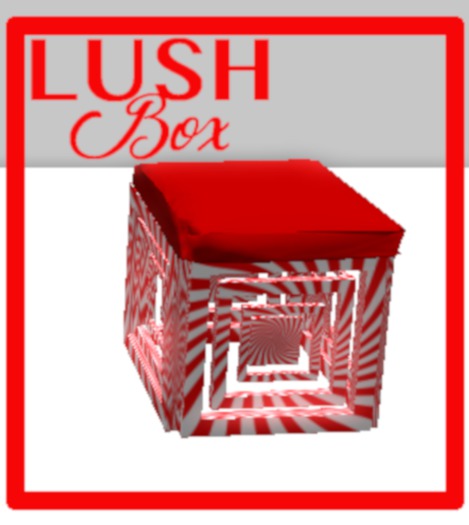 {Lush Box} -Peppermint footstool