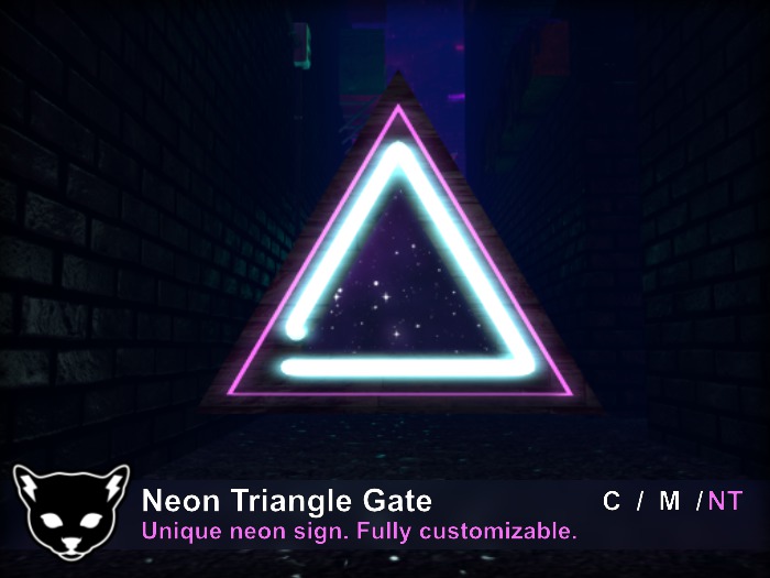 [SK] Neon Triangle Gate