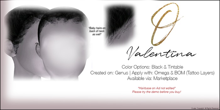 Ocular - Valentina Hairbase
