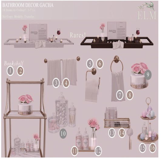 #5 Elm. Bathroom Decor Toilet Paper Silver