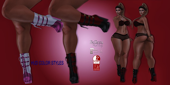 J.C Beautiful universal boot Hud color styles