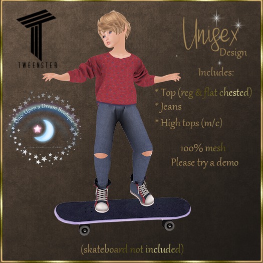 !!OUD Uni Tweenster Fitted DEMO