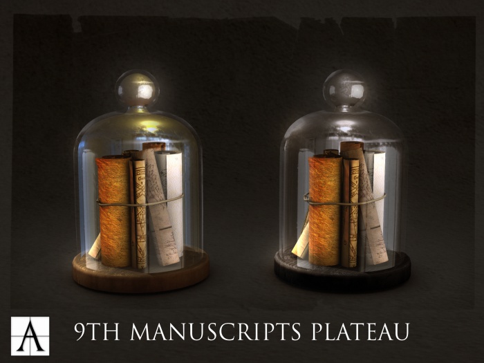 Architect. 9th Manuscripts Plateau (light)