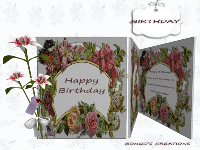 BMC270. HAPPY BIRTHDAY.